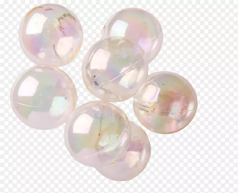 透明水泡漂浮元素